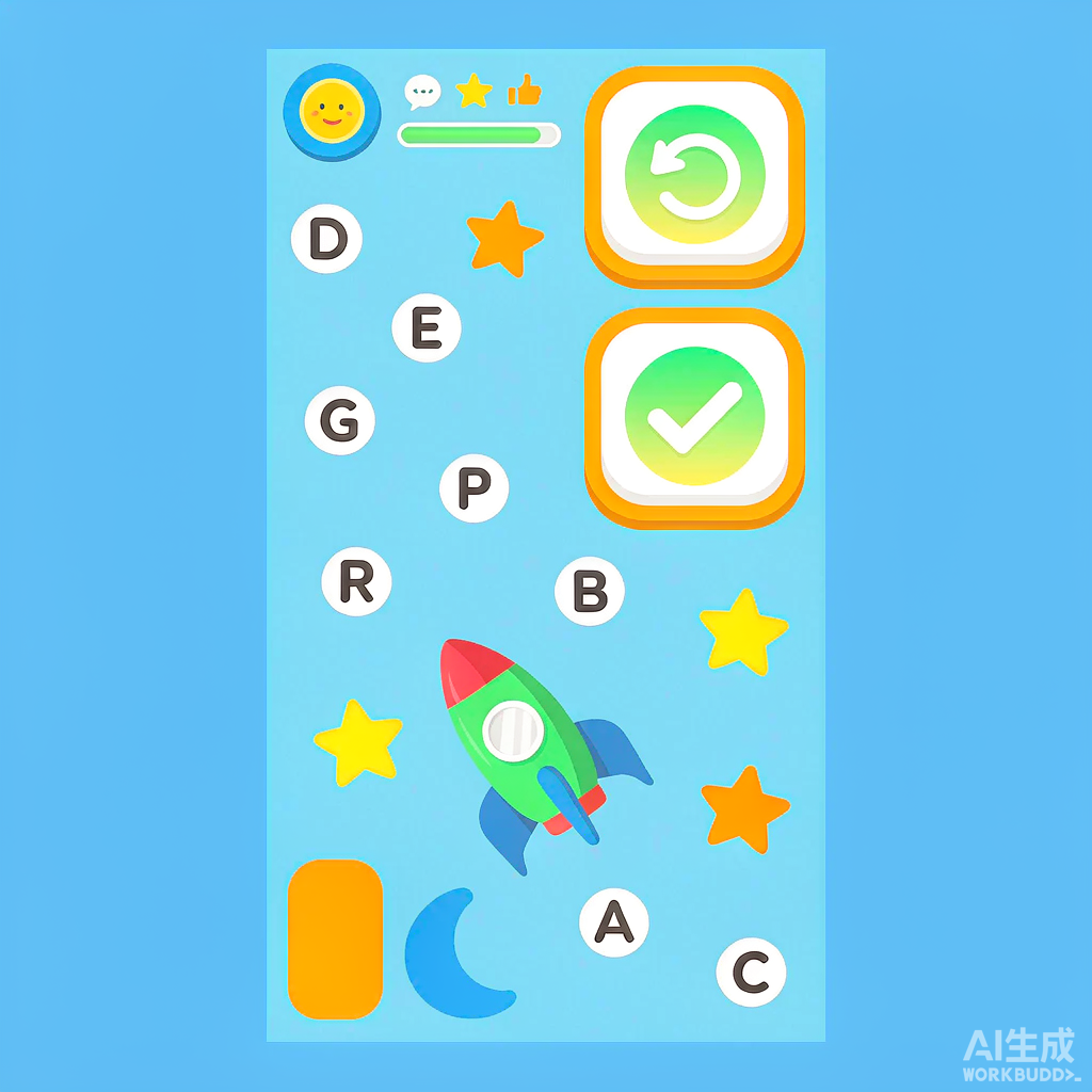 宝宝玩杰克英语绘本复习小游戏